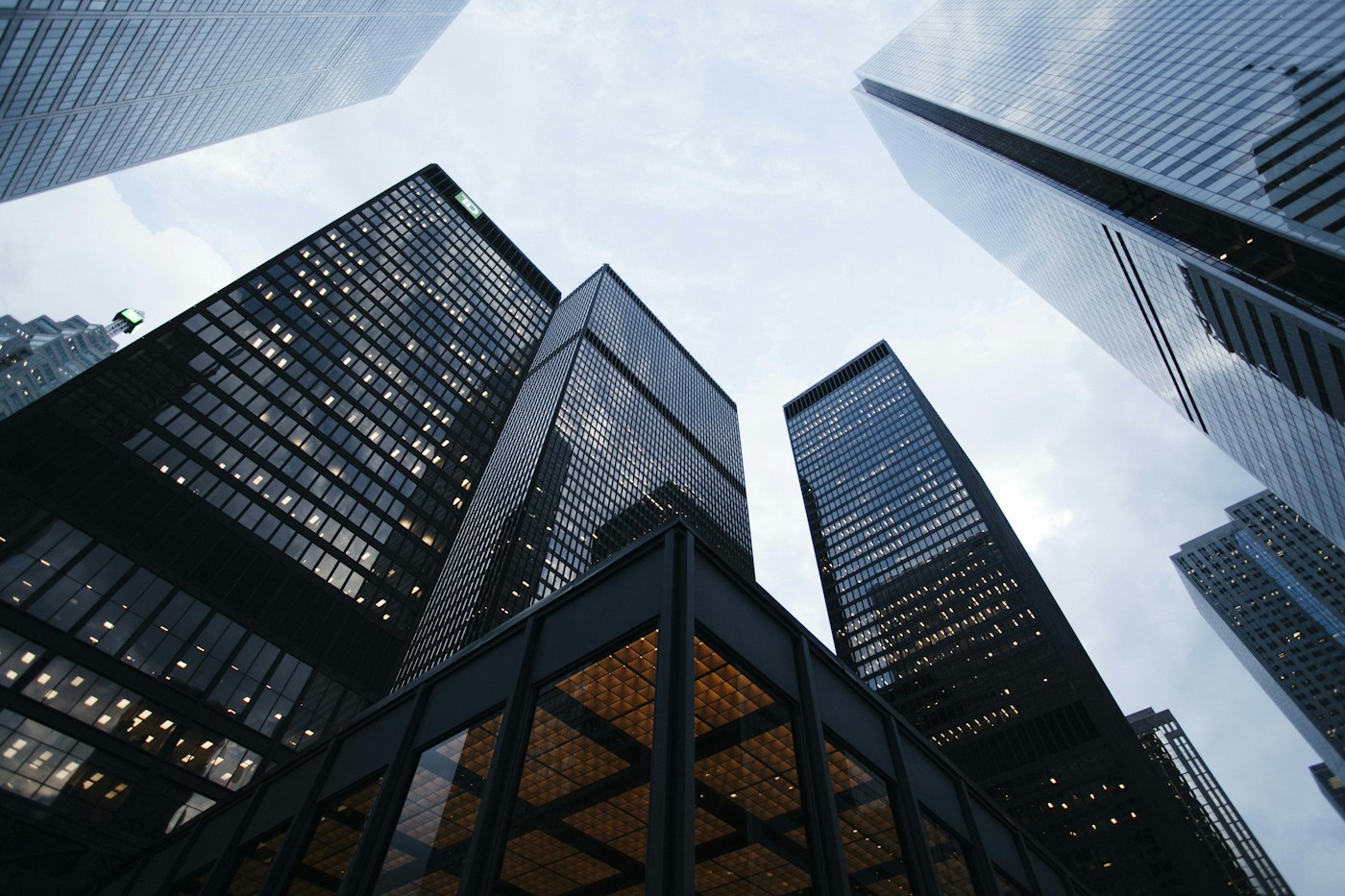 Contemporary architecture representing business opportunities